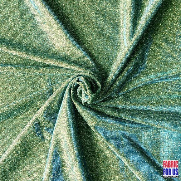 GLITTER Mechanical Stretch Polyester Fabric in Blush, Royal and Wine Colors 57"/ - Picture 2 of 4